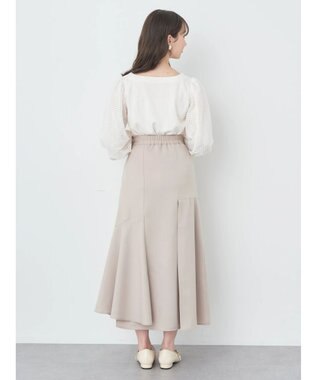 earth music&ecology アシメキリカエスカート Beige