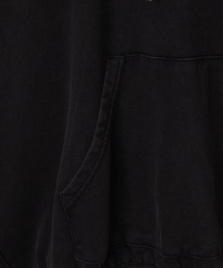 WEGO アシッドウォッシュバルーンパーカー ブラックその他