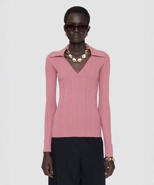  ニットプリッセ　ロングスリーブニット