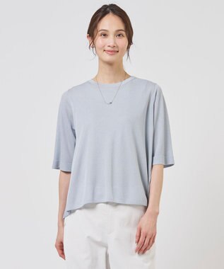 J.PRESS LADIES Vis/Pe スパーク バックプリーツ ニット