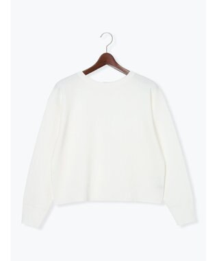 Te chichi 前後2WAYスウェットライクニット オフホワイト