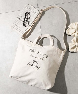 WEGO 2wayキャンバストート 柄19