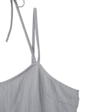 Green Parks ＳＥＴ２点キャミビスチェ＋ワイドパンツ Gray
