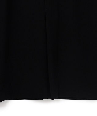 BEIGE， 【Lsize・セットアップ対応】CINDY / 配色ネック フレンチドレス Black x Black