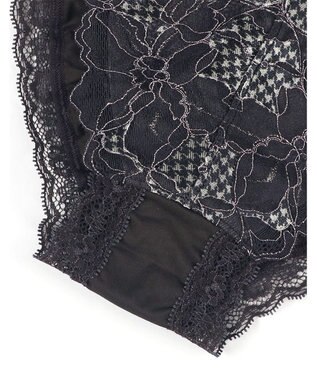 WACOAL ショーツ 【SUHADA ONE】 BXB411とペア はきこみ丈あさめ やわらかく伸びる(バック) レディース PXB111 /ワコール ブラック