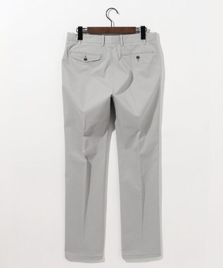JOSEPH ABBOUD 【ウエストも伸びる!/ジャパンファブリック】シャンブレードビーストレッチ パンツ ライトグレー系