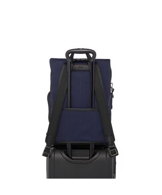 TUMI  メンズ  TUMI Harrison 「オズボーン」ロール・トップ・バックパック MID NAVSTR
