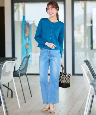 Tiaclasse パターンマルシェバッグ ブラック