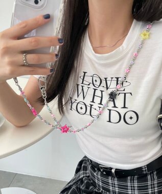 WEGO デザインビーズストラップ 柄2