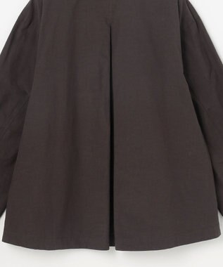 自由区 【カタログ掲載・春の必需品・オンオフ使える】コットンリネンウェザーライト コート ブラウン