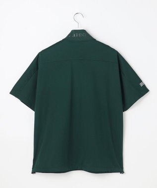 23区GOLF 【MEN】エアリージャージ半袖プルオーバー ダークグリーン系