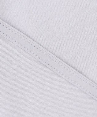 J.PRESS LADIES L シャツジャージー バンドカラー カットソー ライトグレー系