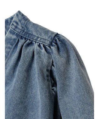 Green Parks ・ｆｕｒｒｙ　ｒａｔｅ　デニムシャツジャケット Light Indigo