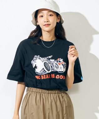 SHARE PARK MENS 【UNISEX】UVカット アートコラボTシャツ〈BEAR〉