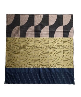 POLS キュプラスカーフ ブルー