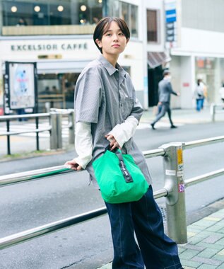 ACE BAGS & LUGGAGE EDGELINK ナムパック ポケッタブルショルダーバッグ 60193 エッジリンク グリーン