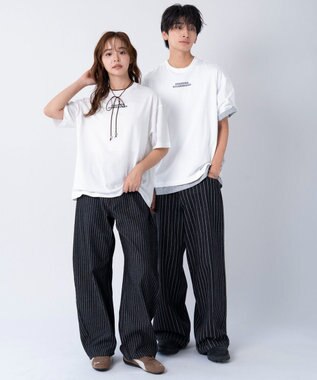 WEGO 【ユニセックス着用ITEM/XSSMLXLサイズ展開】アソートグラフィックBIG　T（SS）-2 柄60