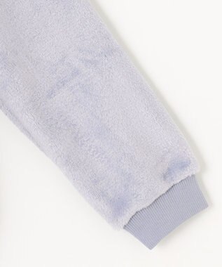 ANY KIDS 両面 フリース スパンコール トレーナー サックスブルー×雪だるま