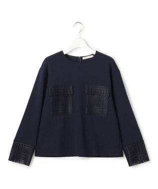 ICB L レースコンビジャージー トップス ネイビー