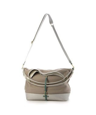 UNBILLION ペルケ perche / 姫路レザー×パラフィンキャンバス2wayトートL