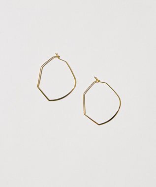 AMERICAN HOLIC ビックフープピアス Gold