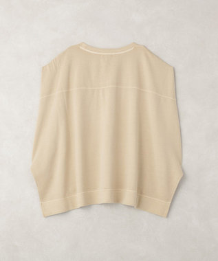 earth music&ecology ピグメントカンガルーポケットプルオーバー Beige