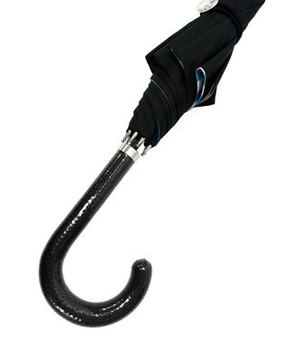 +RING UNISEX  プラスリング 雨傘（長）60cm BLU T1330 2重張り傘 水色