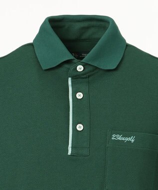 23区GOLF 新色追加！全色揃えたくなる逸品【MEN】【WEB限定/消臭/UV/吸汗速乾】カノコポロシャツ ダークグリーン系