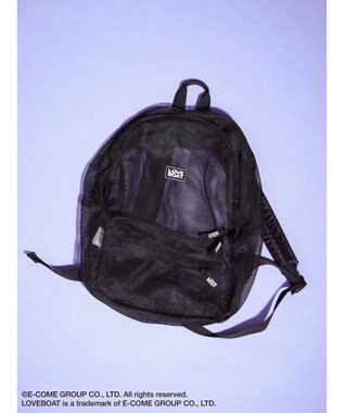 Green Parks ■ＬＯＶＥ　ＢＯＡＴ　メッシュリュック Black