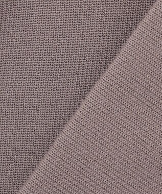 自由区 【WEB限定・洗える・XSサイズあり】ハイツイストコットンアセテート畦編み ニット カーキ系