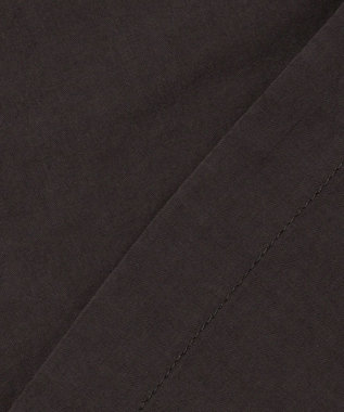 自由区 【カタログ掲載・春の必需品・オンオフ使える】コットンリネンウェザーライト コート ブラウン