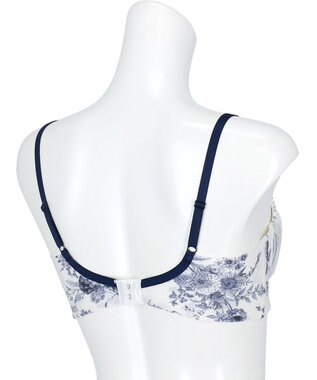 WACOAL ブラジャー 着やせシルエット 脇から背中のラインすっきり Gカップまで対応 大きいサイズ レディース BXC405 /ワコール アイボリー