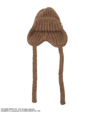 Green Parks ■ＬＯＶＥ　ＢＯＡＴ　イヤーマフニットキャップ Brown
