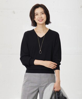 洗える】PRINCE Vネック ニット / J.PRESS LADIES | ファッション通販