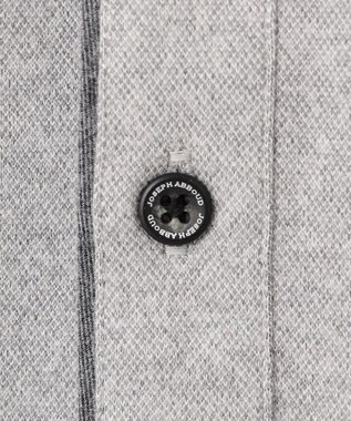 JOSEPH ABBOUD 【キングサイズ・微起毛/ジャパンファブリック】ウィンターダディー ポロシャツ ライトグレー系