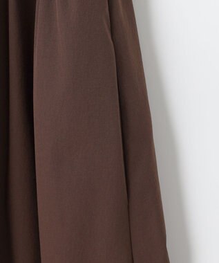 組曲 【弱撥水機能・UVケア】ライトナイロンストレッチ ワンピース ブラウン系