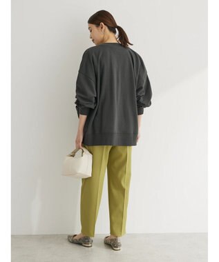 Green Parks さらっときれいシルエットパンツ Green