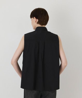 GRACE CONTINENTAL ビジューノースリーブシャツ ブラック