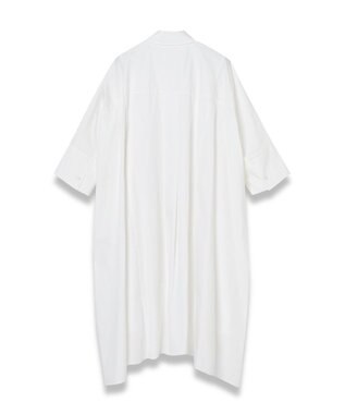 JOSEPH 【洗える】ポプリン　シャツドレス White