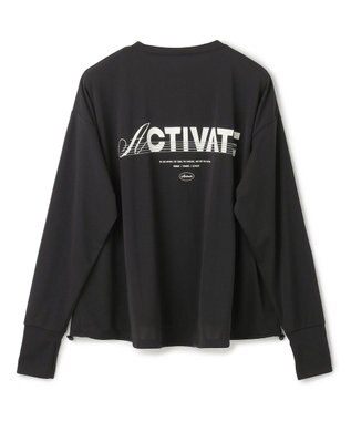 UNFILO ラッシュガード ドロストプルオーバー ブラック