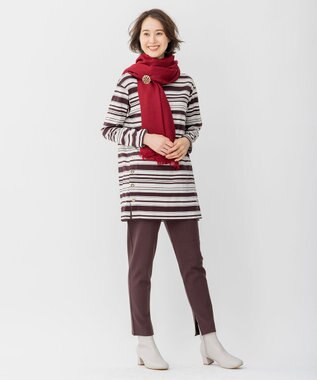 自由区 アームホールストール ワイン系