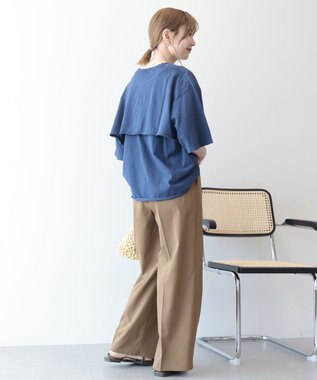 AMERICAN HOLIC レイヤード風加工Ｔシャツ Off White