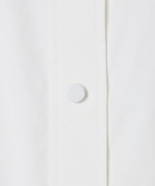JOSEPH 【洗える】ポプリン　シャツドレス White