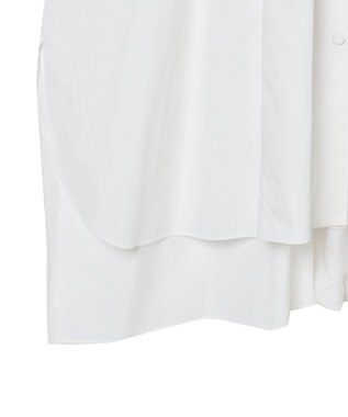 JOSEPH 【洗える】ポプリン　シャツドレス White