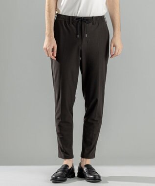 JOSEPH HOMME ＜新色追加＞新素材【抜群の通気性/360度ストレッチ】エアトールストレッチ ドロスト付テーパードパンツ/ PEGG CONVERTIBLE ダークブラウン系