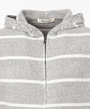 JOSEPH ABBOUD MOUNTAIN 【SPACE】ベアフリース フルZIPパーカー ブラウン系2