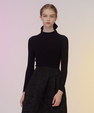 TOCCA 【洗える！】FILMS TURTLENECK タートルネックニット ネイビー系