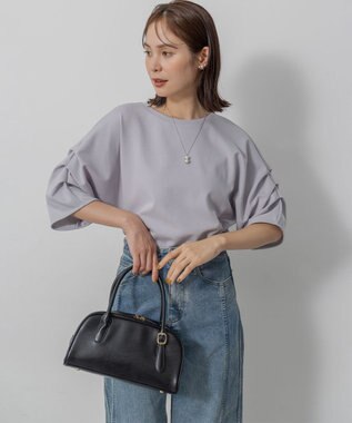 組曲 S ライトダンボール ドルマンカットソー ライラック系