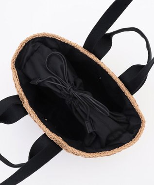 LA BAGAGERIE 【MONICA】ダブルハンドルかごバッグ ベージュ