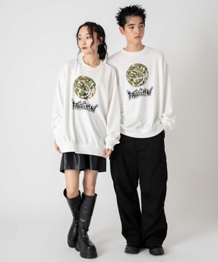 WEGO 【ユニセックス着用ITEM/SMLサイズ展開】アソートグラフィックプルオーバー（2） 柄2